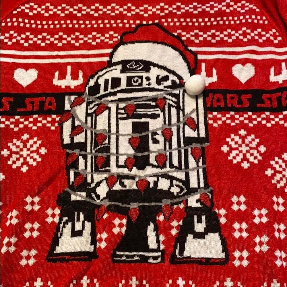 Star Wars R2D2 Christmas sweater. Youth XL